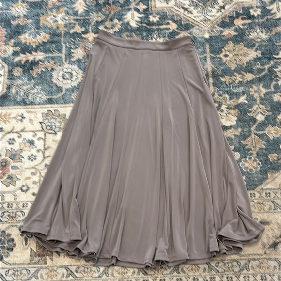 Premise Studio 6 Taupe A-Line Skirt - Picture 1 of 7